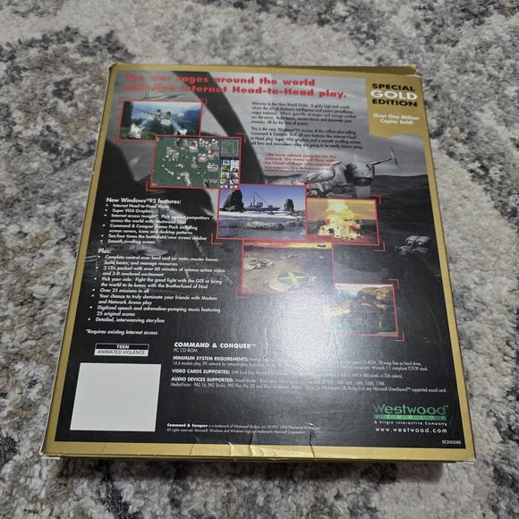 Command & Conquer Gold Edition PC Microsof Windows 95 Game - Picture 3 of 6
